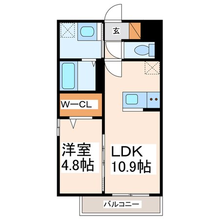 Saludの物件間取画像